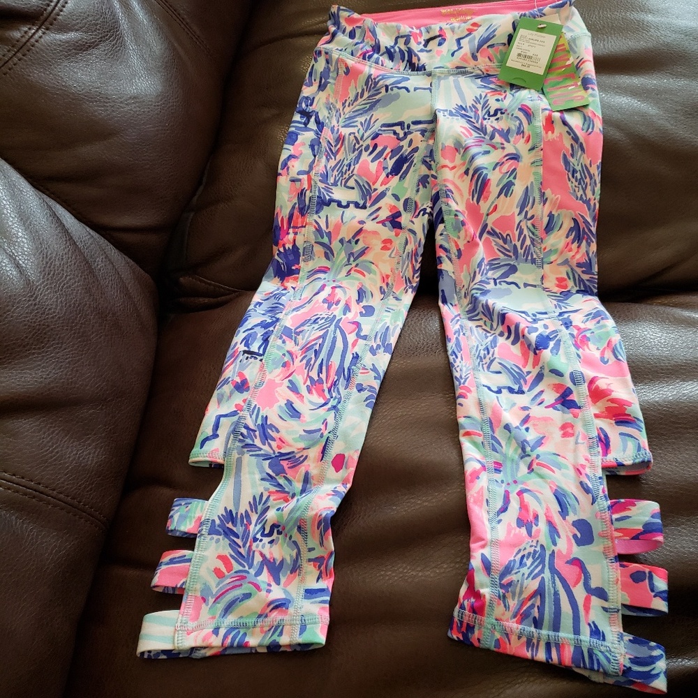Lilly Pulitzer luxletic leggings in cabana cocktai